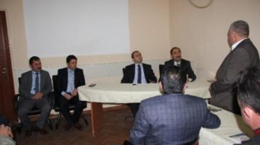 G&uuml;lşehir&rsquo;de &Ccedil;ift&ccedil;i Sorunları Değerlendirme Toplantısı Yapıldı