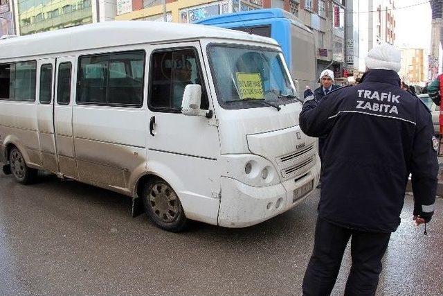 Van’da Minibüs Ve Otobüs Denetimi