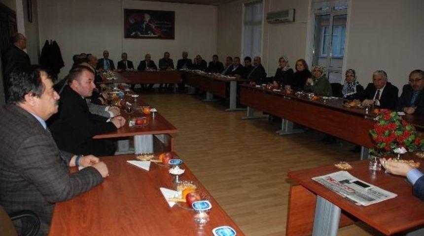 Ak Parti İl Başkanı Metin &Ccedil;elik Tosya&rsquo;yı Ziyaret Etti