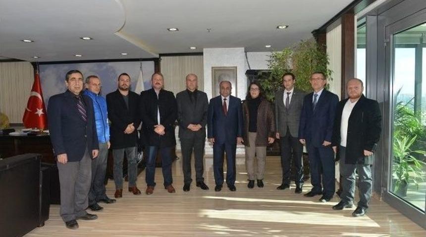 Mhp&rsquo;den Başkan Arslan&rsquo;a Ziyaret