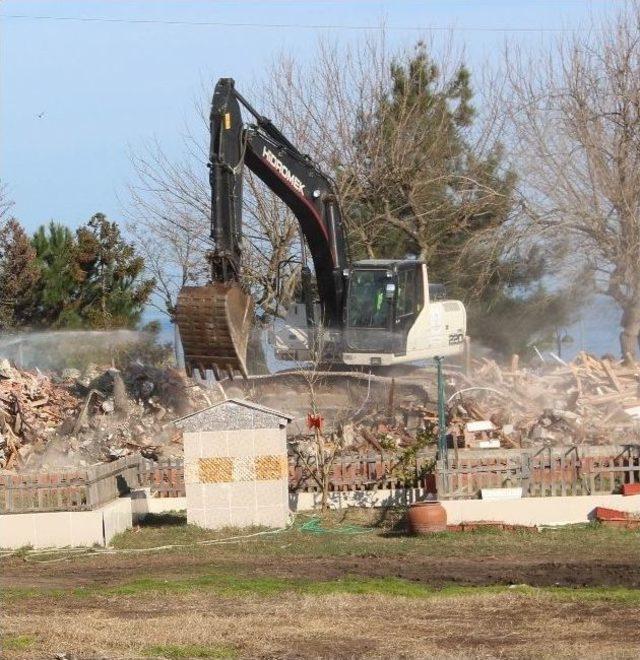 Ordu’da Plajlar İçin Yıkım Başladı