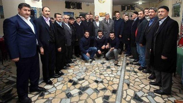 Karaosmanoğlu, Marmara Bitlisliler Derneği’ni Ziyaret Etti