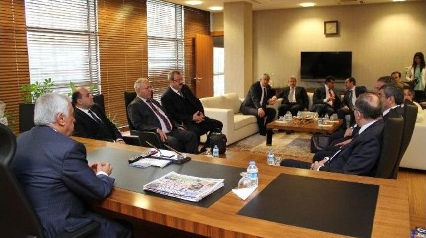 G&uuml;mr&uuml;k Ve Ticaret Bakan Yardımcısı Metin&rsquo;den Gaib&rsquo;e Ziyaret