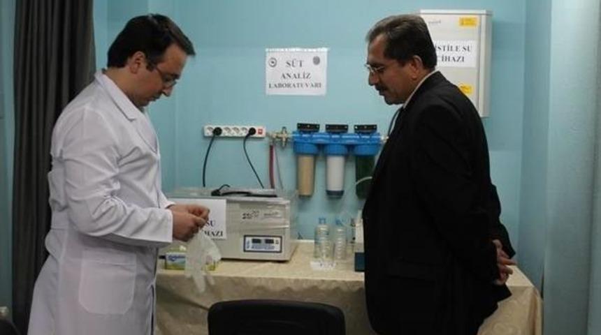 S&uuml;t Analiz Cihazı, Birliğe Teslim Edildi