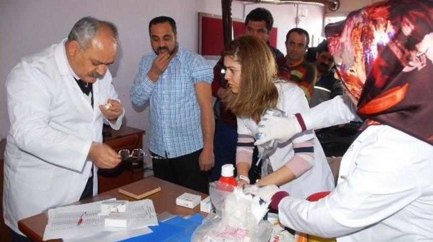 Karaman Belediyesi 201 Temizlik İş&ccedil;isini Sağlık Taramasından Ge&ccedil;irdi