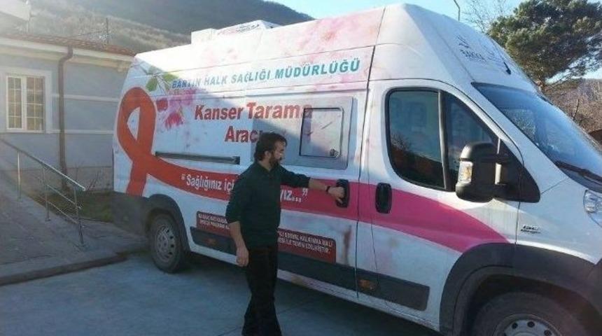 Mobil Kanser Tarama Aracı Hasankadı&rsquo;da