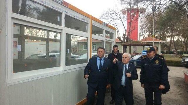 Edirne Valisi Dursun Ali Şahin, Pazarkule Sınır Kapısı’nda İncelemelerde Bulundu