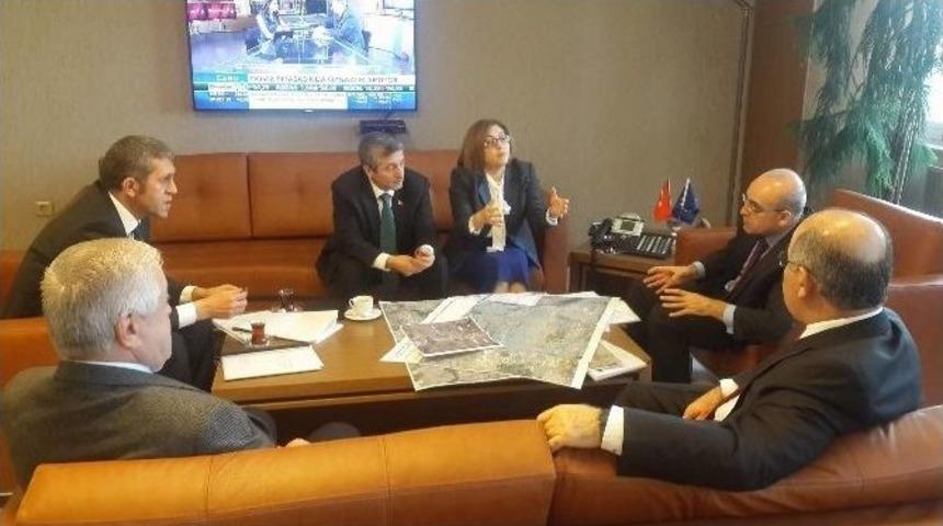 Başkan Şahin, Gaziantep’in Yeni Konut Ve Su İhtiyacını Ankara’ya Taşıdı