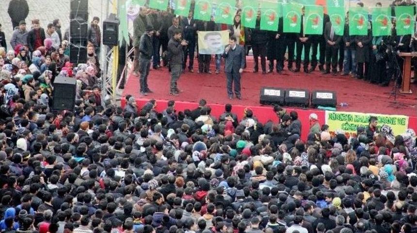 Iğdır’da "öcalan’a Özgürlük" Mitingi