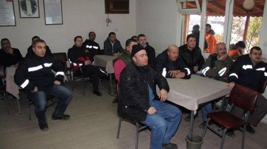 Kırklareli Belediyesi, Personeline İş G&uuml;venliği Eğitimi Verdi