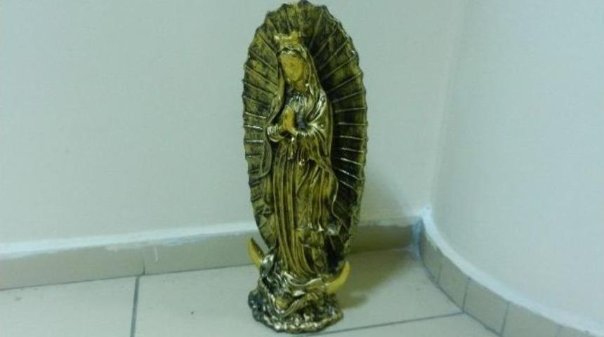 Meryem Ana Heykelinde Uyuşturucu Sevkıyatı