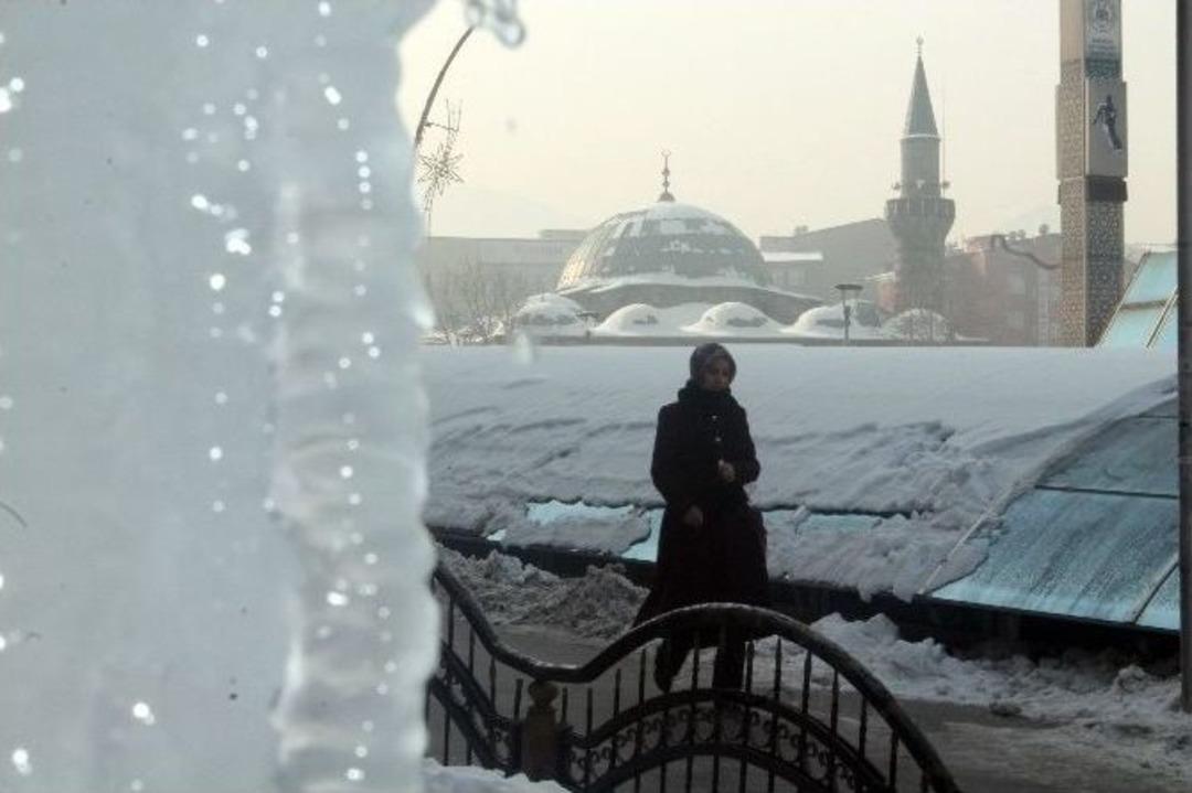 Erzurum&rsquo;da Sibirya Soğukları