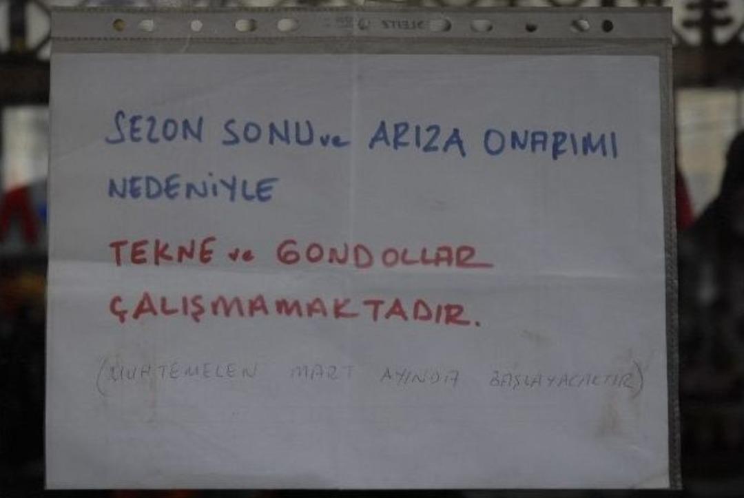 Esbot Ve Gondollar Bakımda