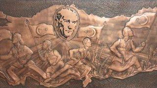 Eskişehir’de bakır Rölyef Sergisi