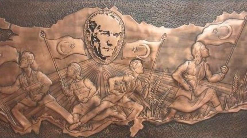 Eskişehir’de "bakır Rölyef" Sergisi