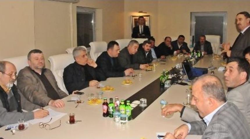 Başkan Kurtulan İş Adamlarına Projelerini Anlattı