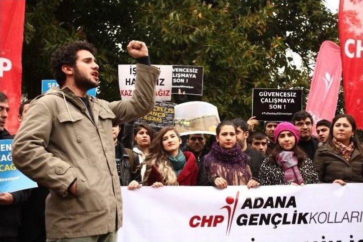 Adana’da Termik Santral İşçilerinin İşten Çıkarılması Protesto Edildi