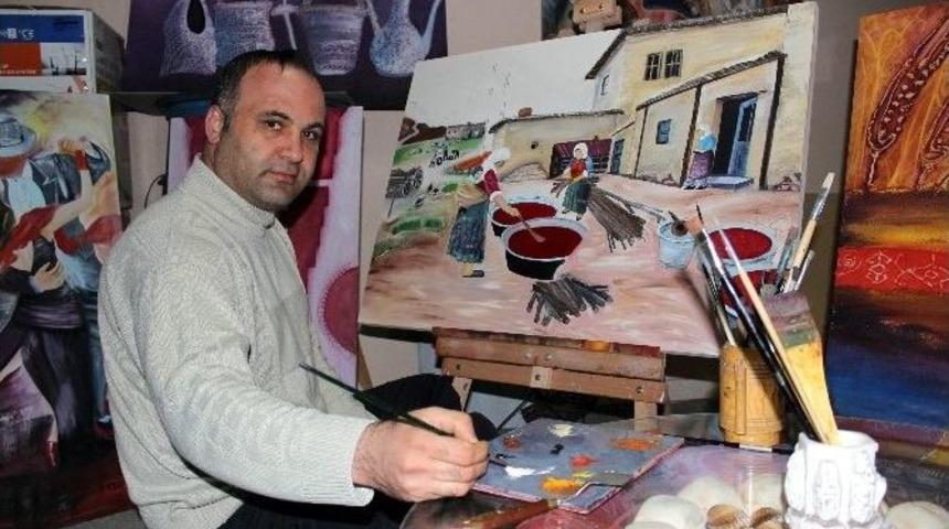 Zabıt Katibi Heykel Traş Ve Ressam Oldu