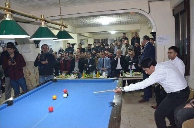 Mardin’de Bilardo Turnuvası’nın Finali Yapıldı