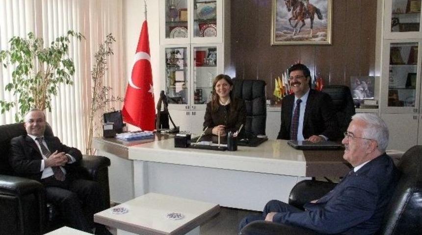 Mhp Genel Başkan Yardımcısı Top&ccedil;u&rsquo;dan Bozkurt Belediye Başkanına Ziyaret