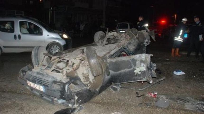 Kastamonu'da Otomobil Takla Attı: 1 Yaralı