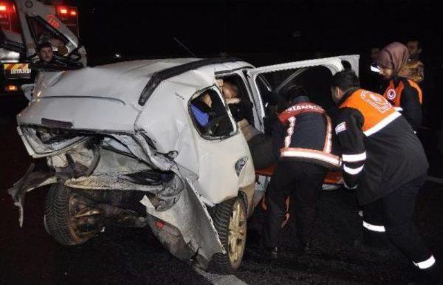 Seyrantepe'de Kaza: 3 Yaralı