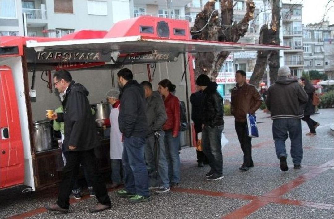 Karşıyaka Duraklarında &Ccedil;orba D&ouml;nemi