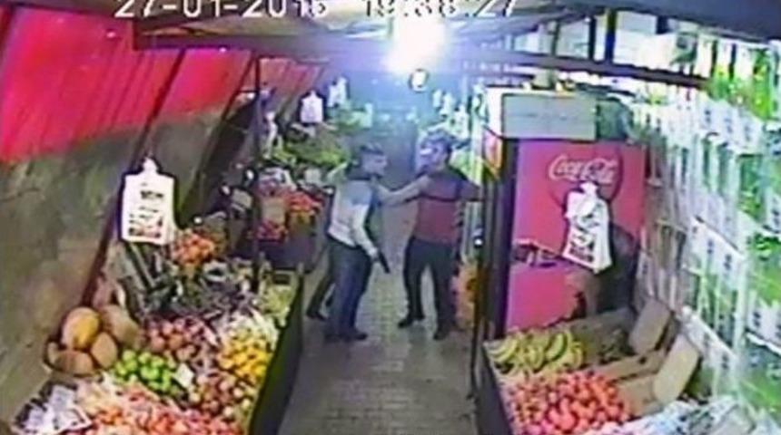 Markette Silahlı Bıçaklı Gasp