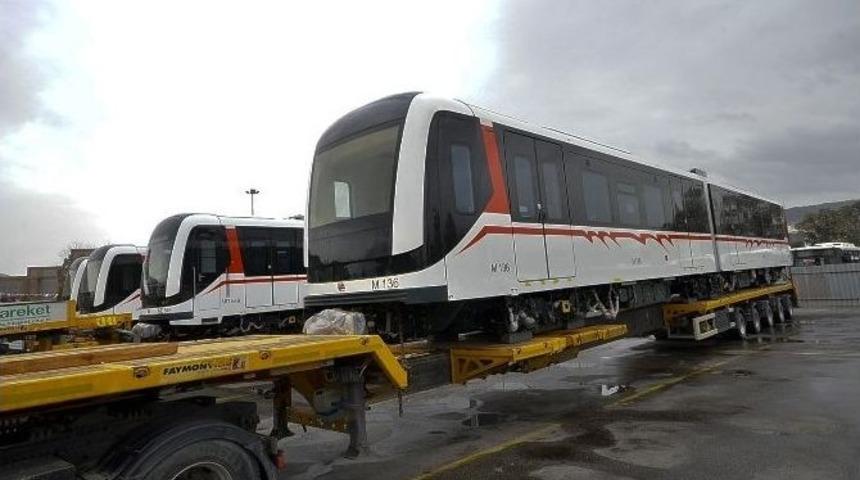 İzmir&rsquo;in Yeni Vagonları Okyanusları Aştı