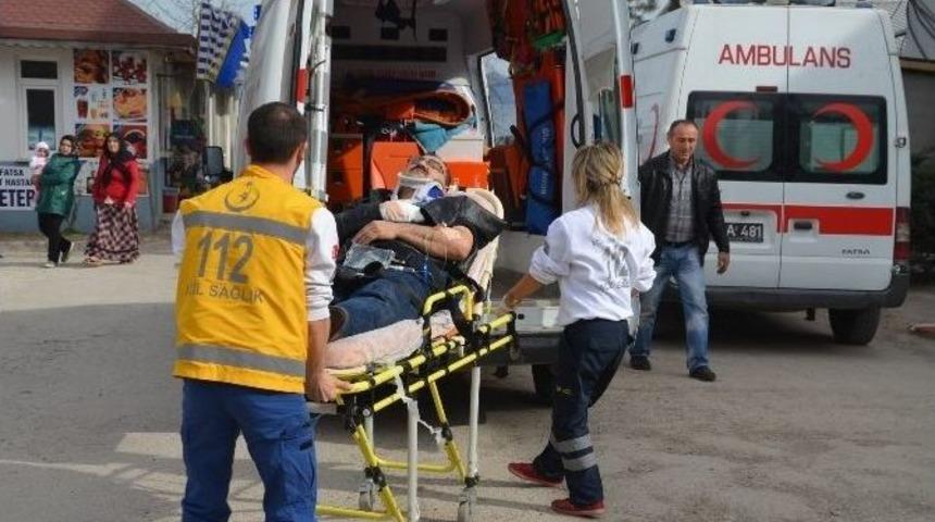 Fatsa&rsquo;da Kaza: 2 Yaralı