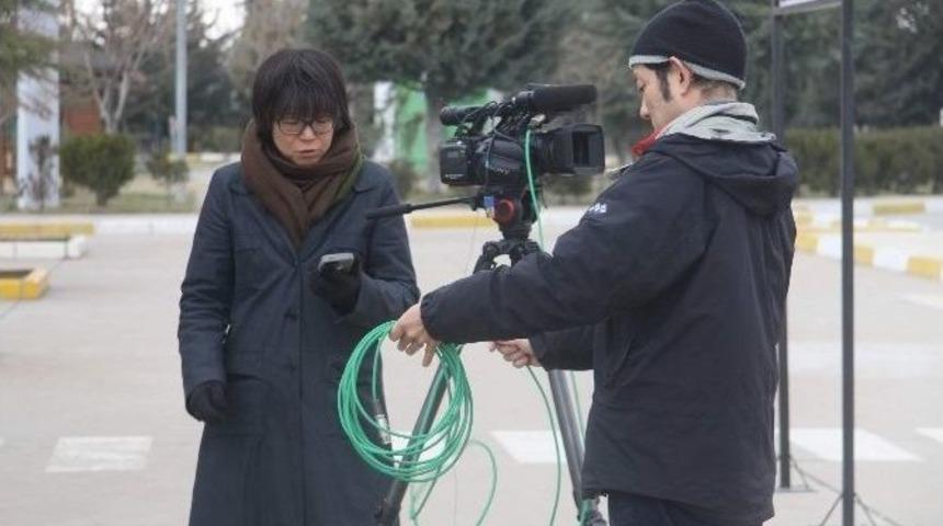 Havalimanında Bekleyen Japon Gazeteciler Gaziantep&rsquo;ten Ayrıldı