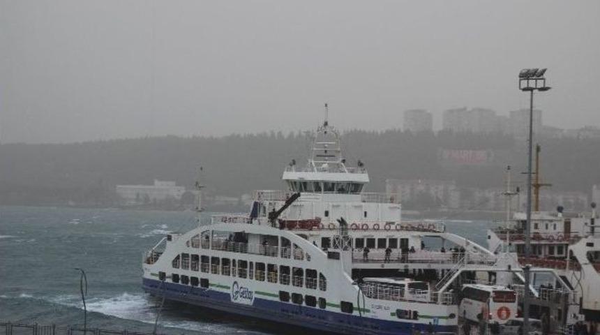 Toz Bulutları &Ccedil;anakkale Boğazı&rsquo;nı Kapladı