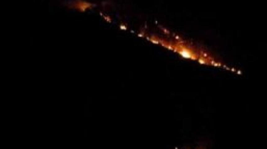 Samsun'da Korkutan Yangınlar