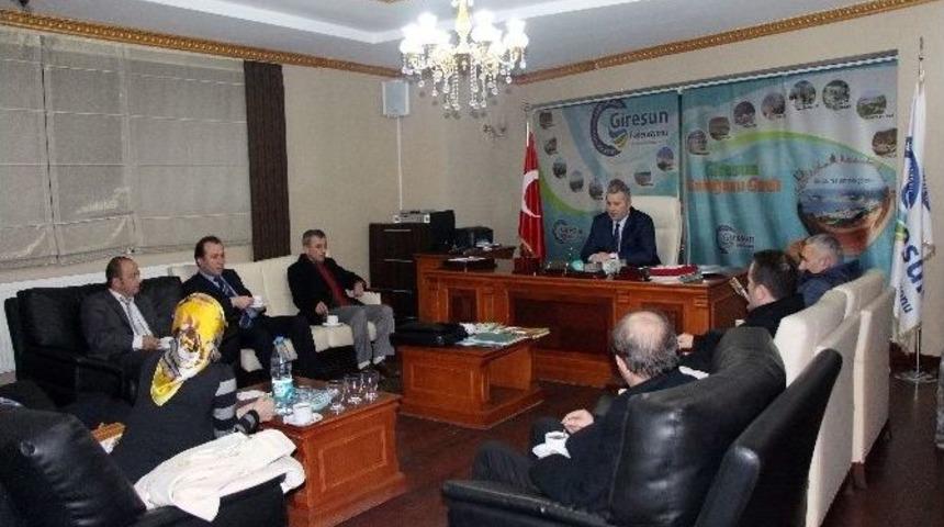 Giresun Federasyonuna Ziyaretler S&uuml;r&uuml;yor