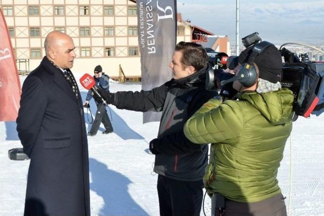 Korkut, Yakutiye&rsquo;nin Kayak Kursunu Trt Haber&rsquo;e Anlattı