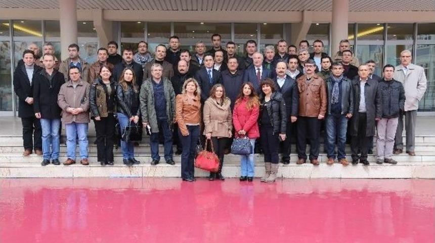 &Ccedil;anakkale&rsquo;deki Okul Y&ouml;neticileri, İhlas Koleji&rsquo;ni Ziyaret Etti