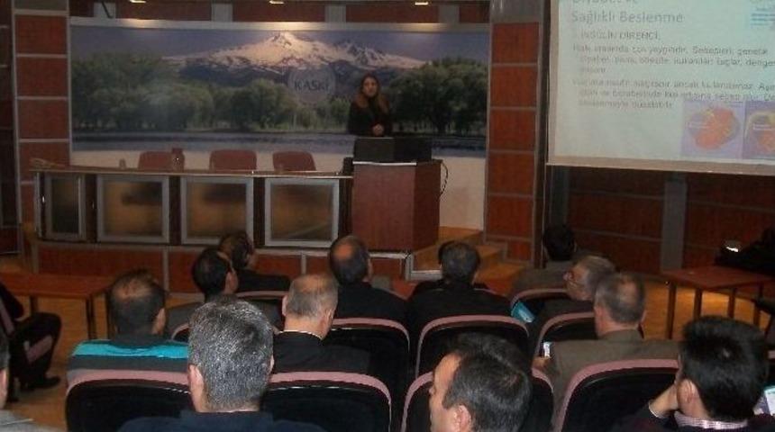 Tekden Hastanesi Doktorlarından Kaski &Ccedil;alışanlarına Eğitim Semineri