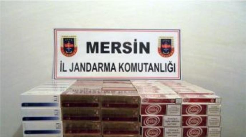 Jandarma Ekibi 980 Paket Ka&ccedil;ak Sigara Ele Ge&ccedil;irdi