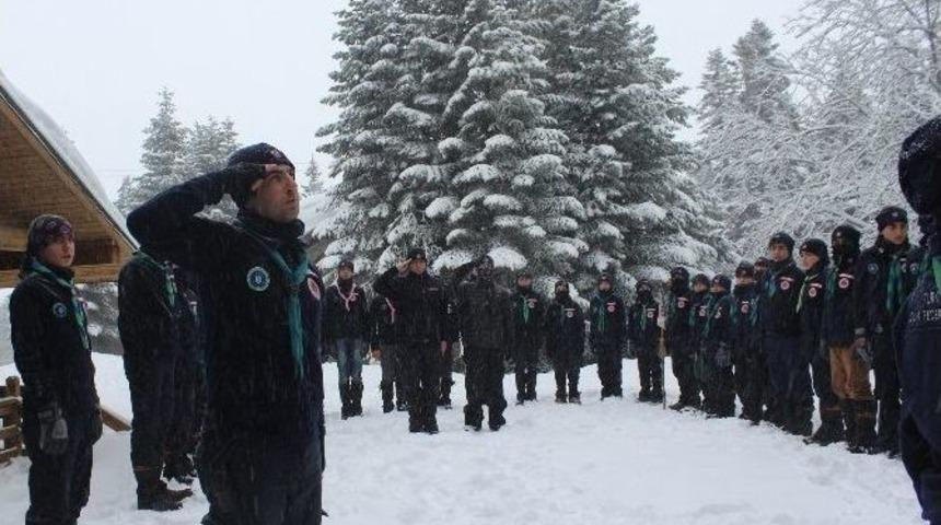 İzciler Kış Kampında
