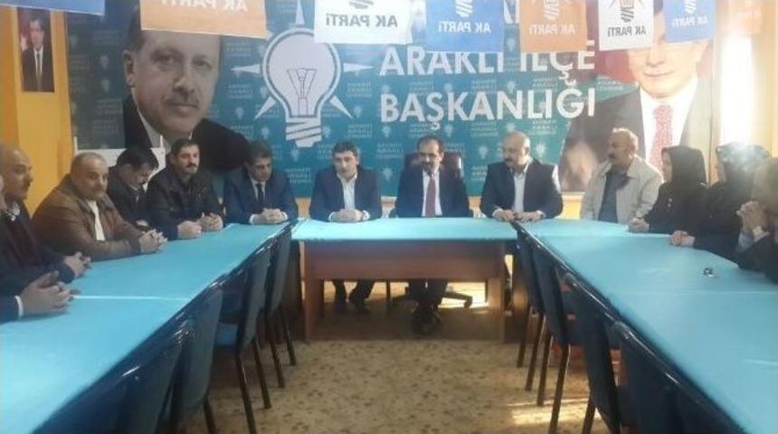 Bakan Yardımcısı Muhammet Balta Aday Adaylığı İ&ccedil;in Sahaya İndi