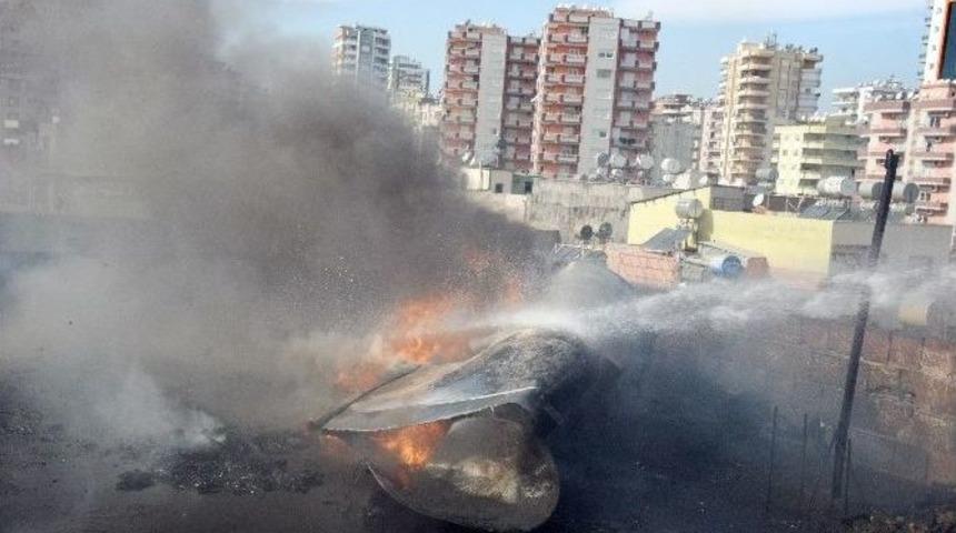 Sigara İzmariti Yangına Neden Oldu