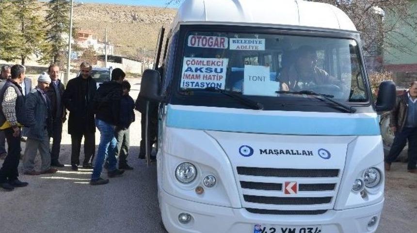 G&ouml;z&ccedil;eyazı Mahallesi&rsquo;ne Minib&uuml;s Seferleri Başladı