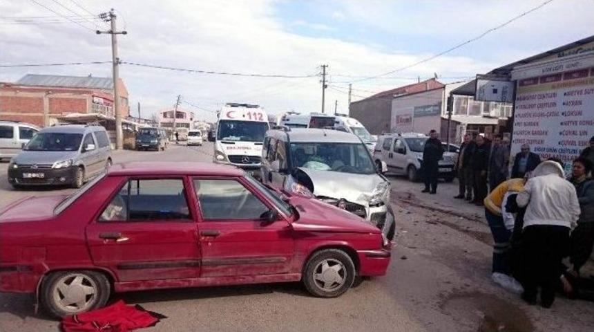 Eskişehir&rsquo;de Trafik Kazası: 6 Yaralı