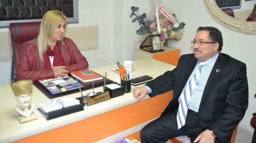 Kaymakam Atlamaz, Muhtarları Ziyaret Etti