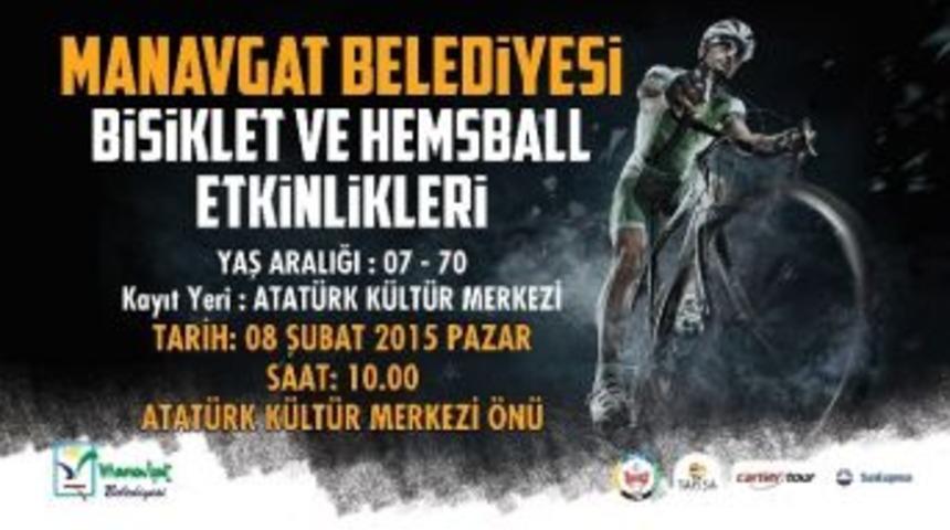 Manavgat Belediyesi&rsquo;nden Bisiklet Ve Hemsball Etkinliği