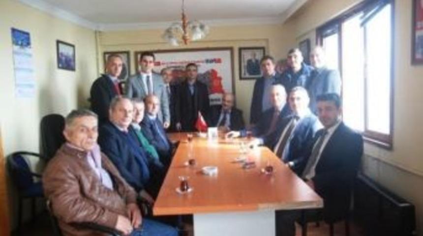 Tekirdağ Lokantacılar Odası, Mhp Tekirdağ İl Başkanı Enez Kaplan&rsquo;ı Ziyaret Etti