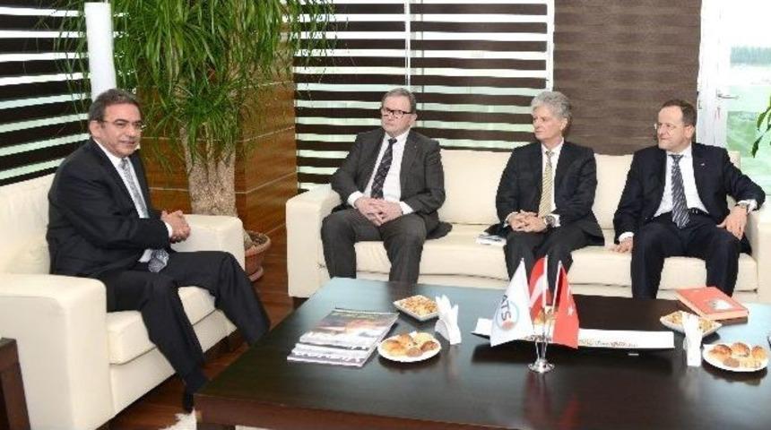 Atso Başkanı Budak, Avusturya Meclis İkinci Başkanını Ağıladı