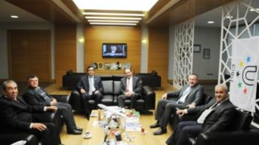 Ak Parti&rsquo;den Rekt&ouml;r Alkan&rsquo;a Ziyaret