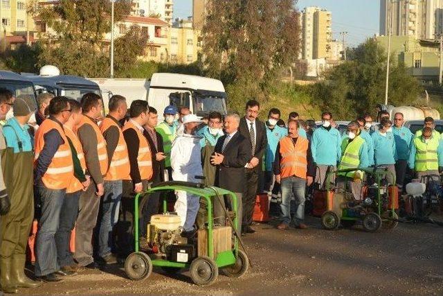 İlaçlama Ordusu, Sivrisinek Ve Haşereyle Mücadeleyi Başlattı