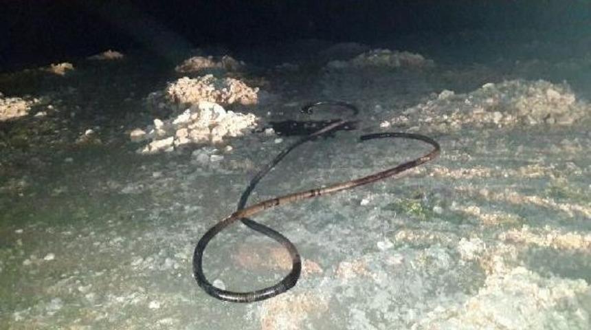 Boru Hattından 17 Ton Petrol &Ccedil;alan Ş&uuml;pheli Yakalandı